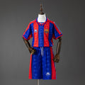 Barcelona 1996/97 Home Retro Kids Kit Jersey Size 16-28