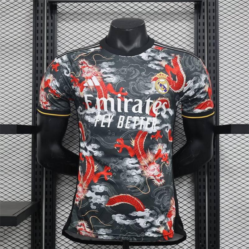 24-25 Real Madrid black dragon player version jersey