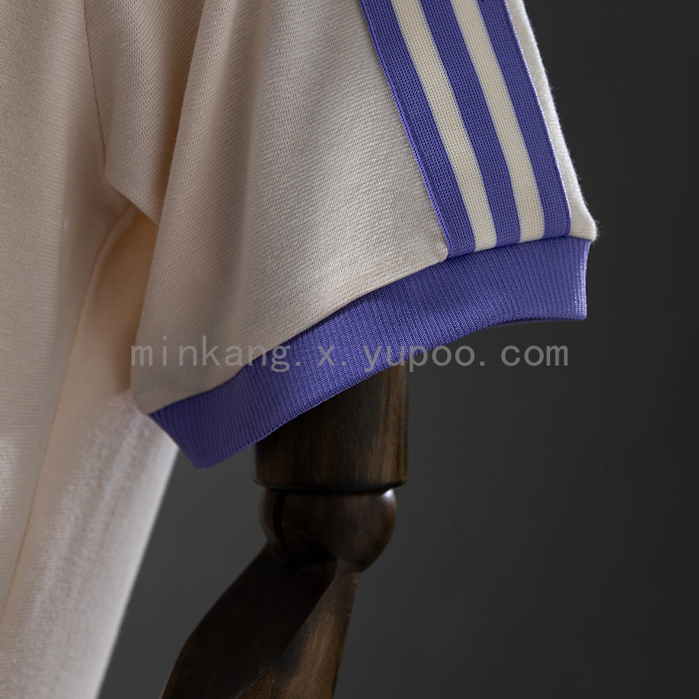 Real Madrid Originals 3-stripes beige t-shirt S-3XL