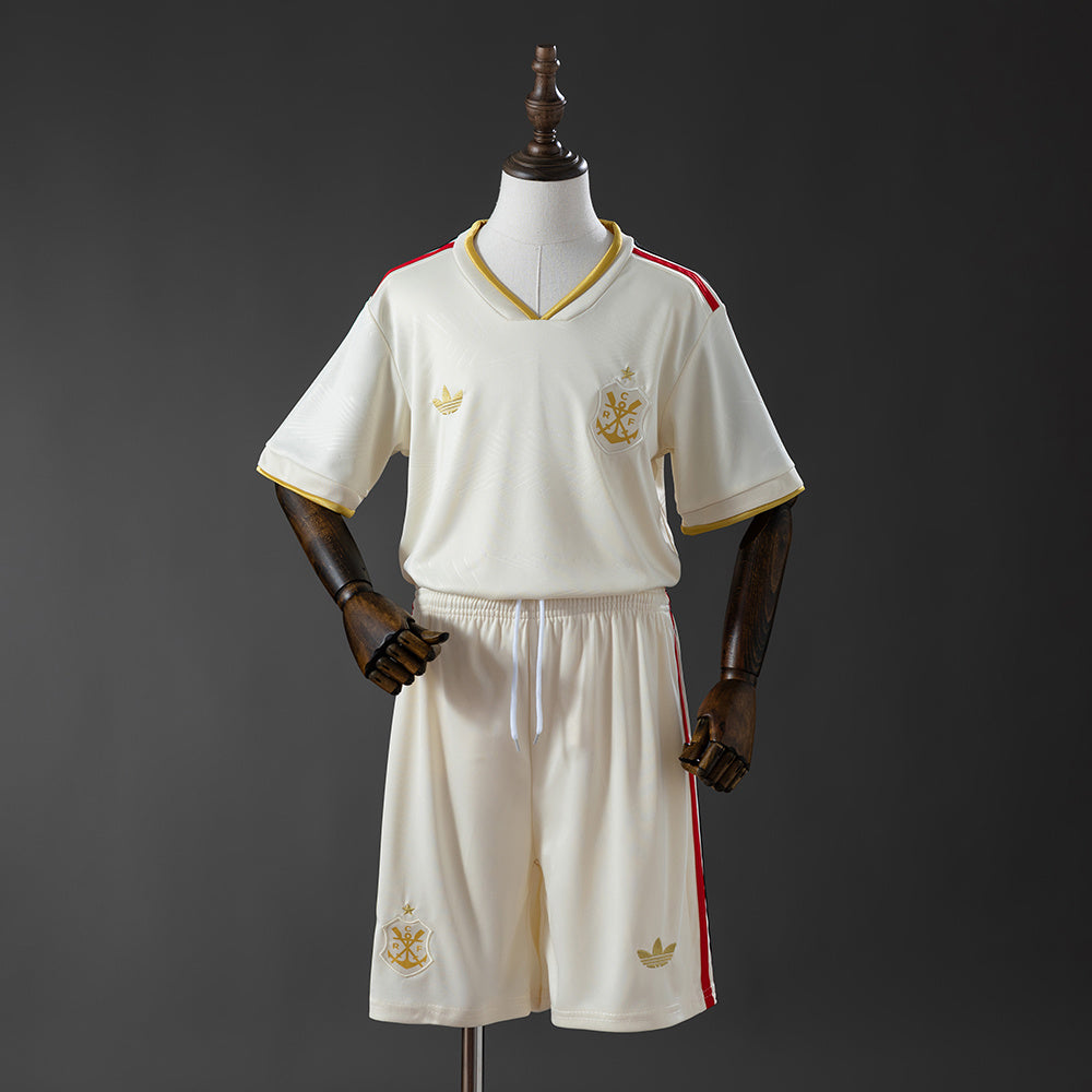 Flamengo 25/26 Third Away Kids Kit Jersey SIZE:16-28