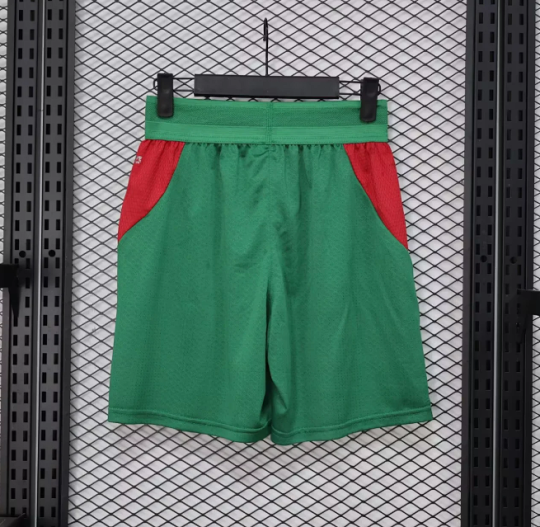 Pantalon Corto de Futbol Player Version #Morocco 2026 Green Player Version Shorts — Zhang199