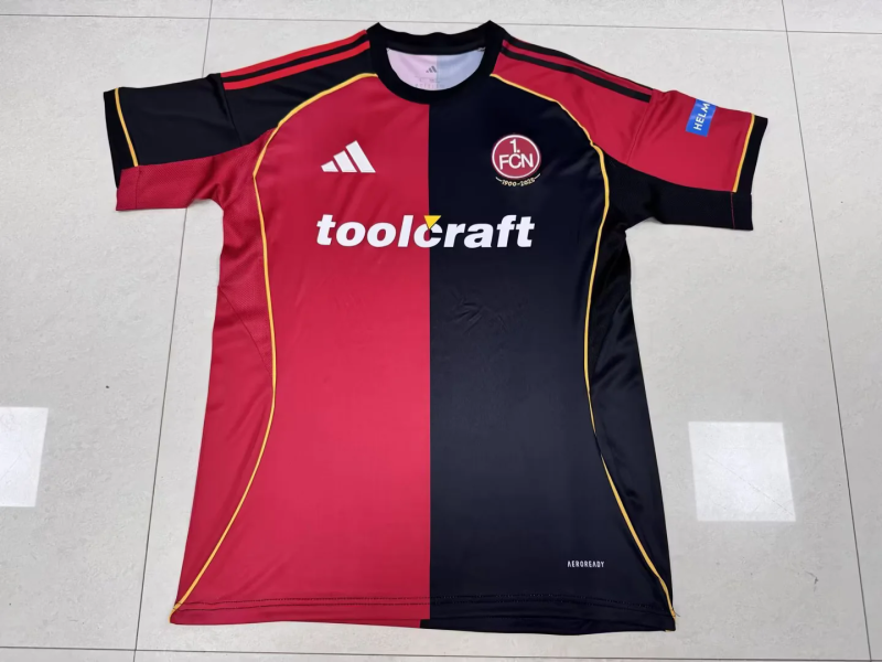 25-26 Nürnberg home soccer jersey