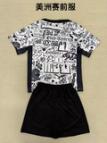 25-26 America black white training kid kit