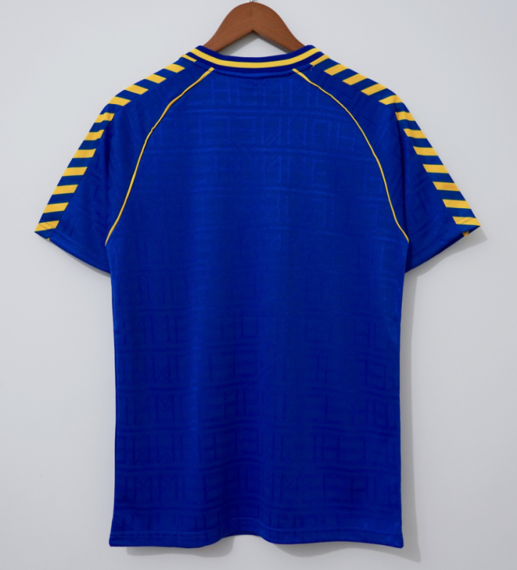 Retro Wimbledon 1988/89 Blue soccer jerseys