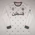 25-26 Palestino special version white green long sleeves soccer jersey
