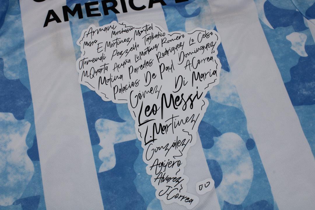 ARGENTINA 21 COPA AMERICAN CHAMPION VERSION — National Retro