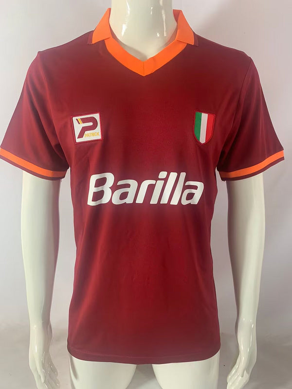 83-84 Roma home retro jersey
