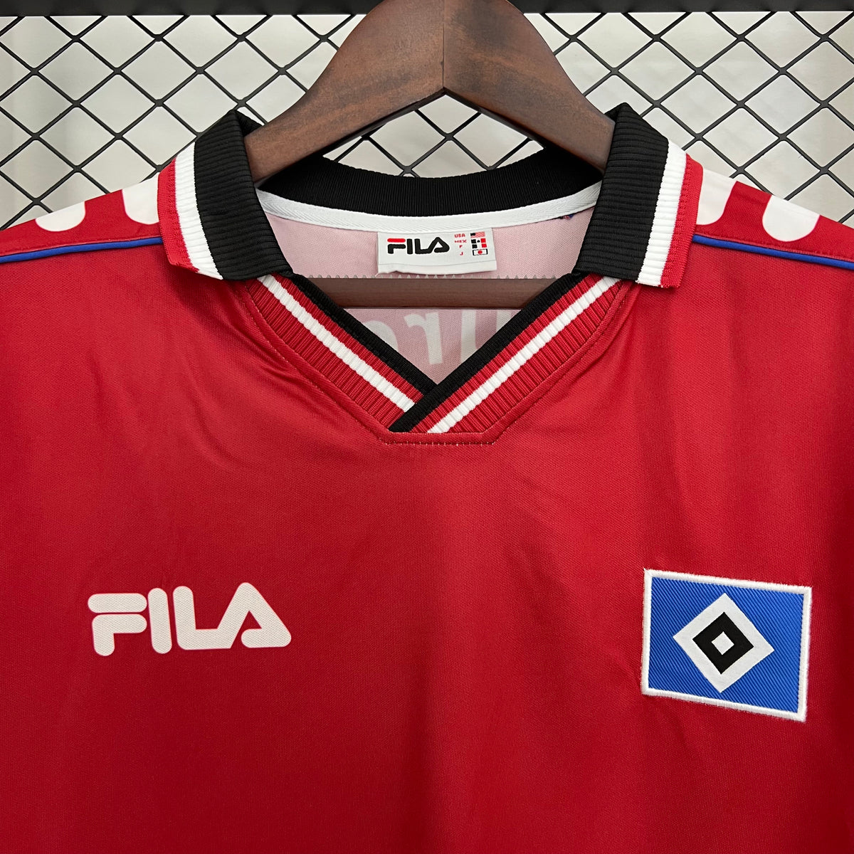 Retro Hamburg 2000 Red S-XXL