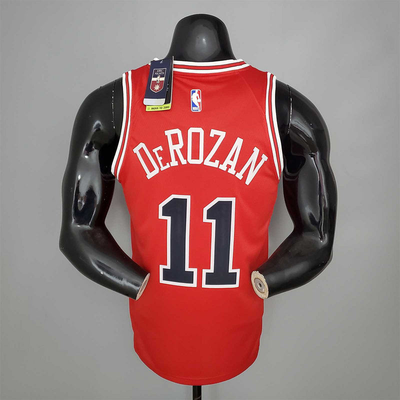 DeROZAN#11 Chicago Bulls Red