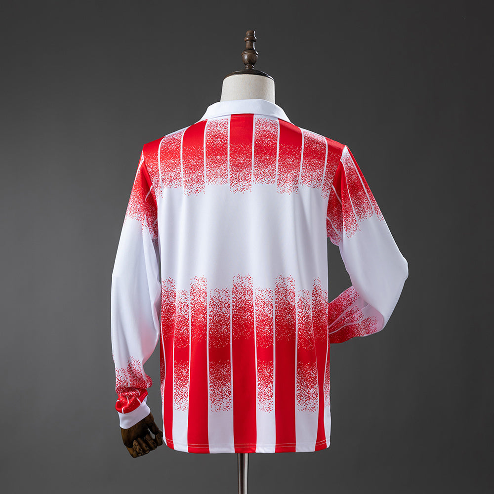 AS Cannes 91/92 Home Long-Sleeve Retro Jersey S-XXL