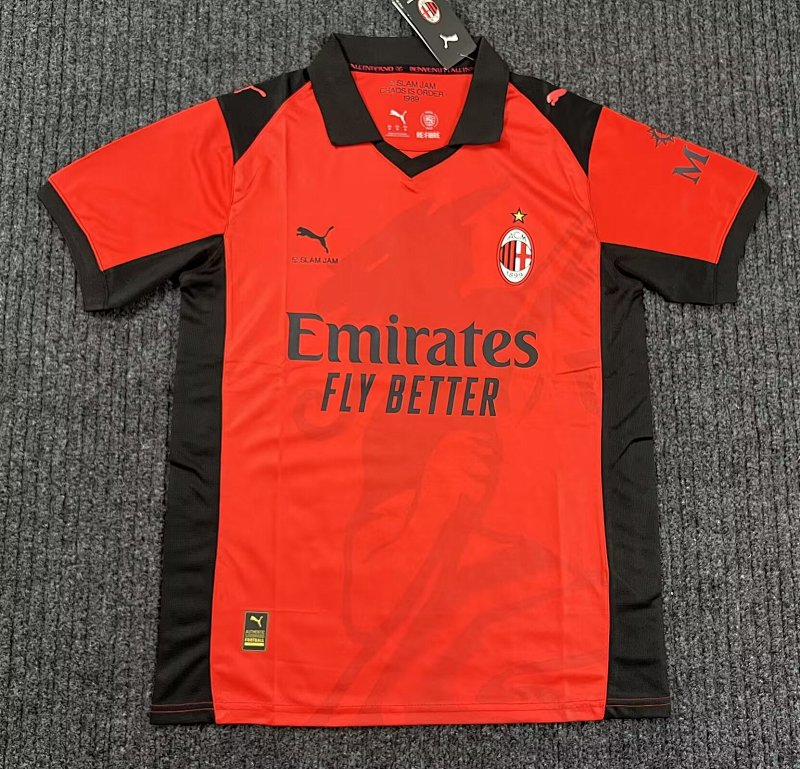 26-27 AC Milan Fifth Red S-4XL — Jsonwang 26/27