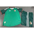 Algeria 2026 Away Green player version kid kit size 16-28