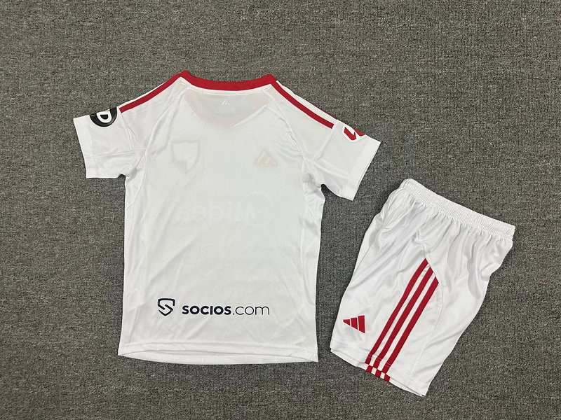 25-26 Sevilla FC home kid kit