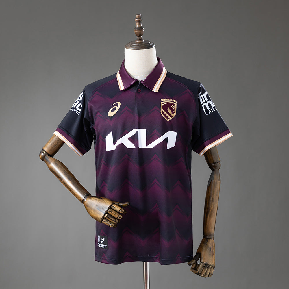 NRL Brisbane Broncos 2026 Men's Club World Cup Challenge Jersey S-7XL