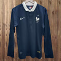 2014 France home long sleeve retro jersey