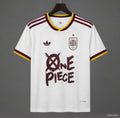 Mens Spain x One Piece 2026 World Cup Away Special Printing Jersey S-4XL