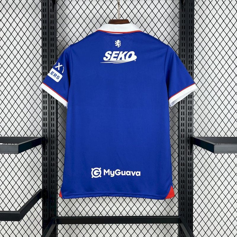 25-26 Rangers home soccer jersey
