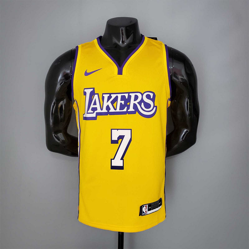 ANTHONY#7 Lakers V-neck City Edition yellow