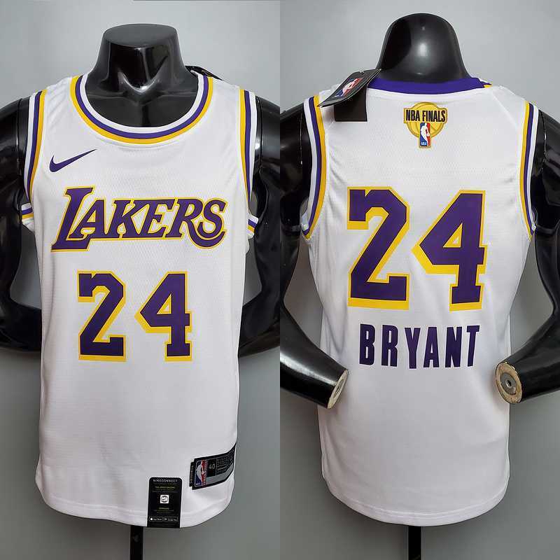 New Bryant #24 Lakers white