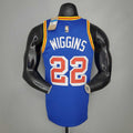 WIGGINS#22 75th Anniversary Warriors Blue