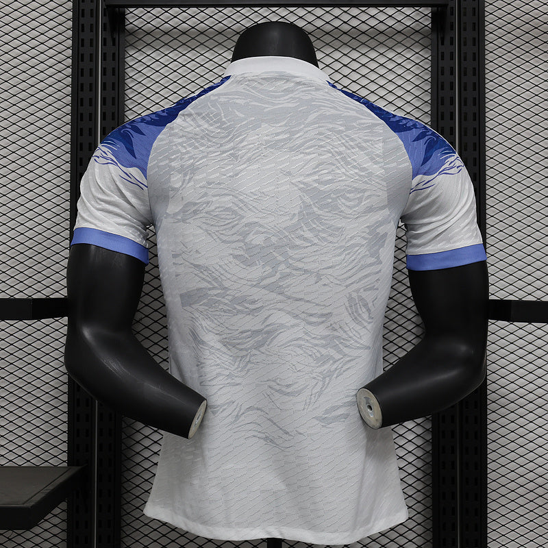 24-25 Japan white and blue PLayer version jersey