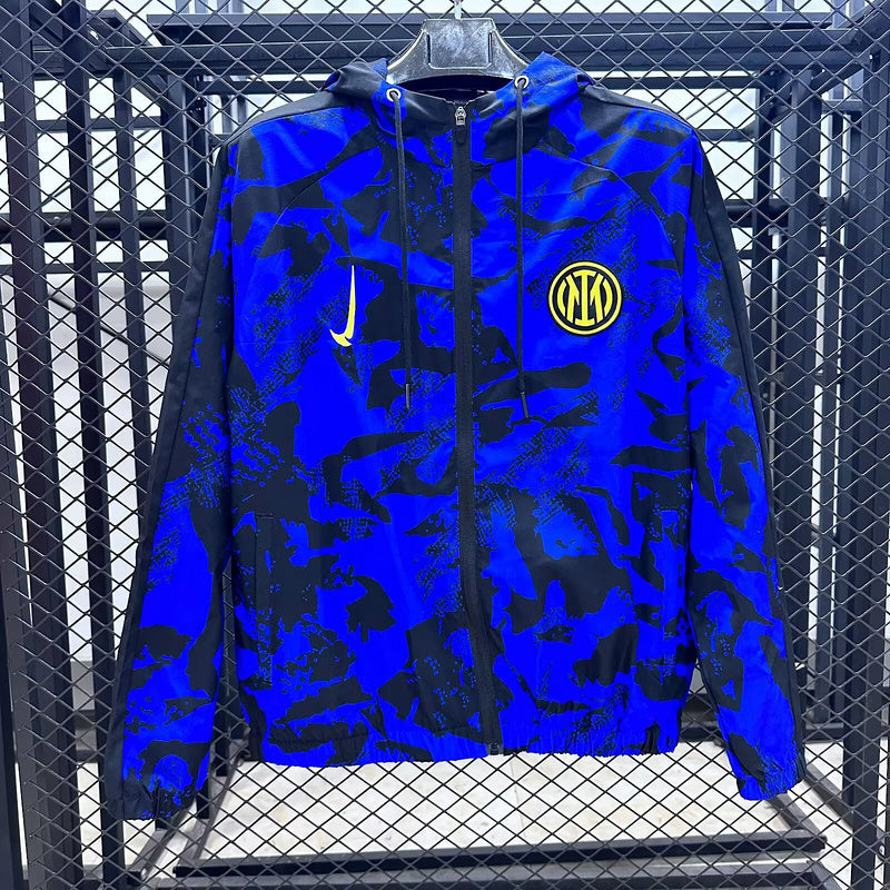 25-26 International Milan blue windbreaker