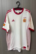 Retro Spain 2002 away soccer jerseys S-2XL