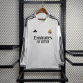 24-25 Real Madrid home long sleeve jersey