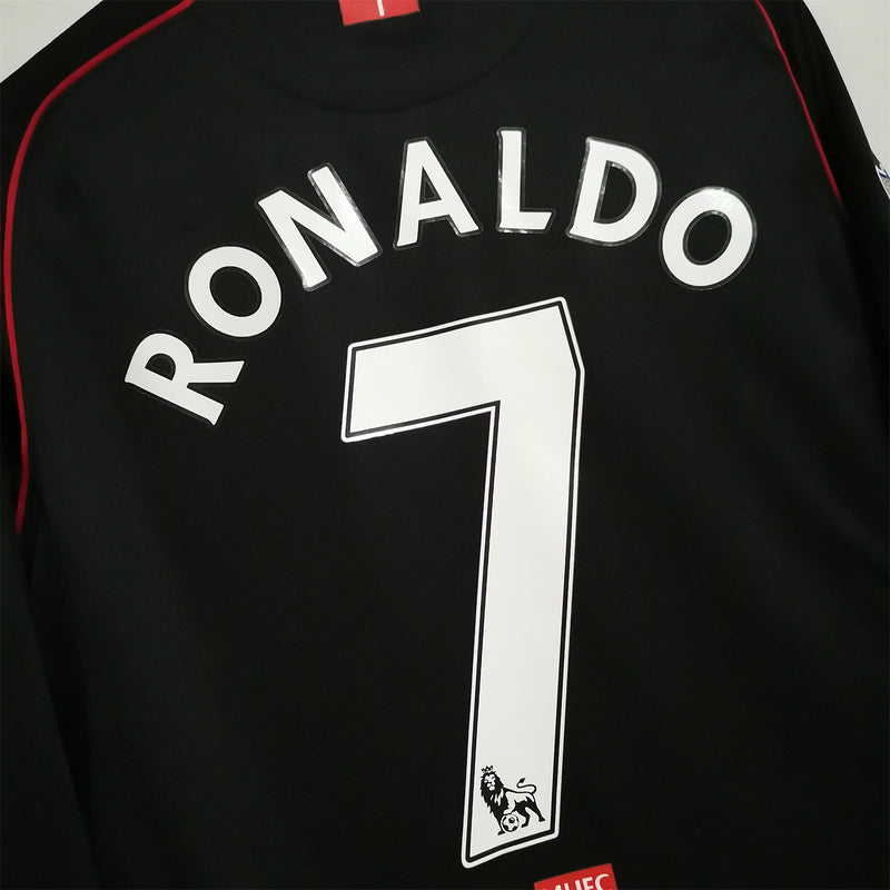 07-08 Manchester United away long sleeve