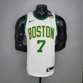 BROWN#7 Celtics White Platinum Limited