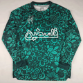 25-26 Palestino special version green long sleeves soccer jersey