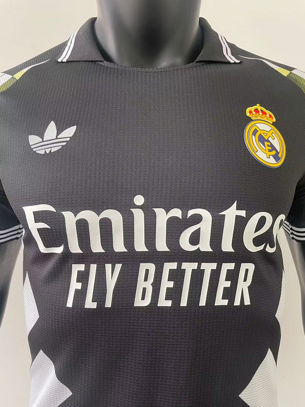 25-26 Real Madrid black player version jersey