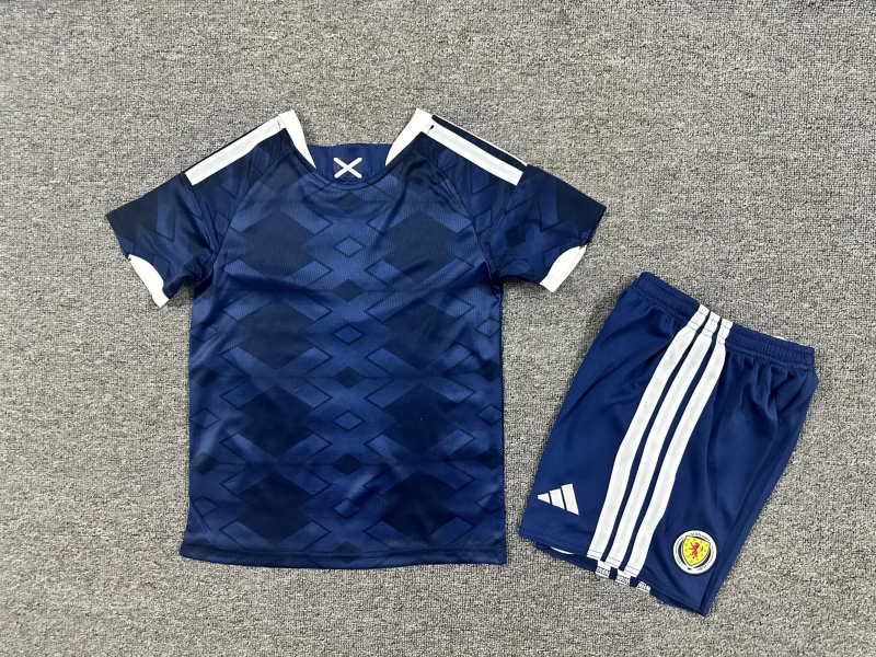 Scotland 2026 World Cup home Kid Kit jersey size 16-28