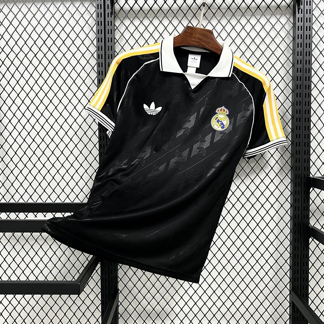 R MAD 2026/27 Retro Model Black POLO S-XXL