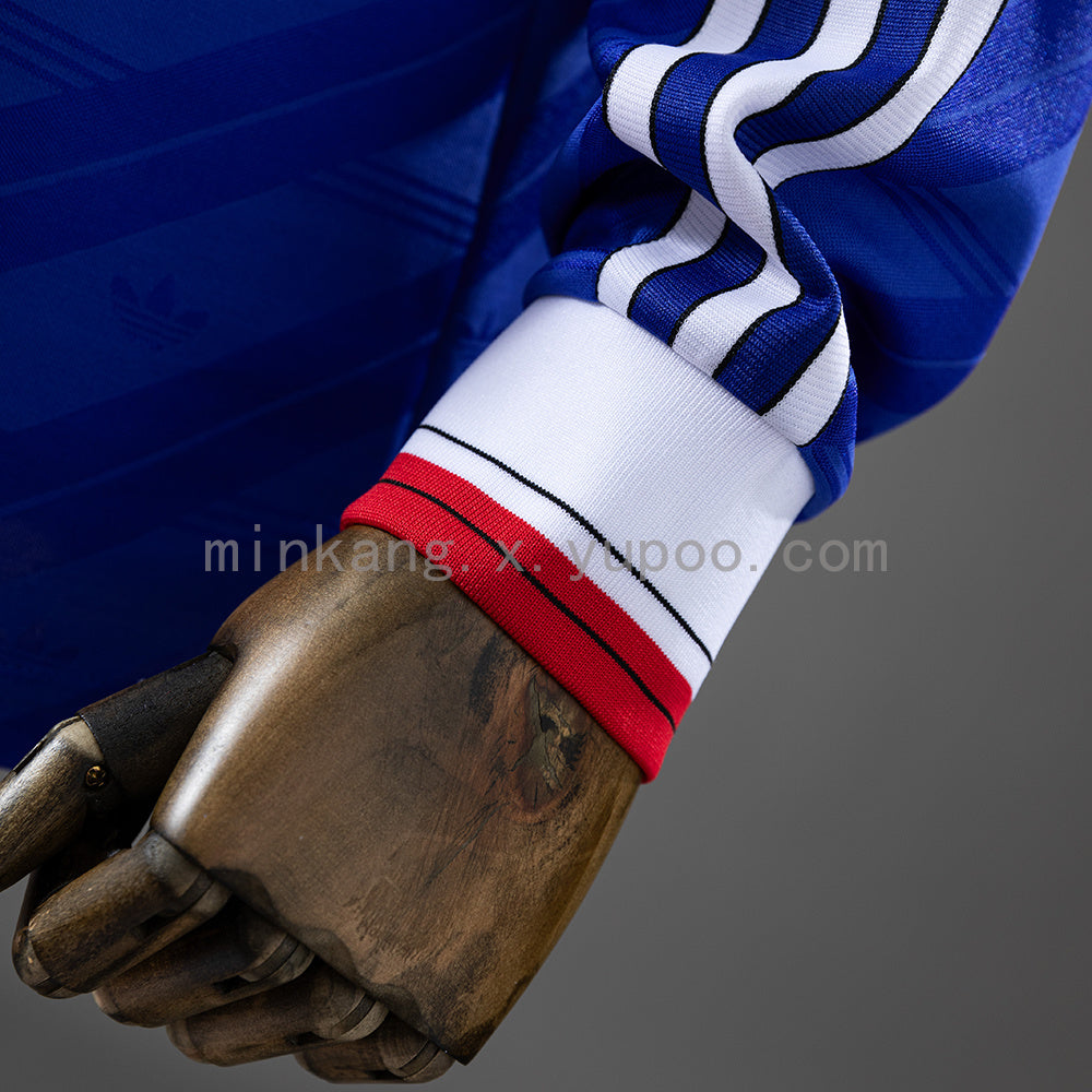 M-U 1986/88 Second Away Long Sleeve Retro Jersey S-XXL