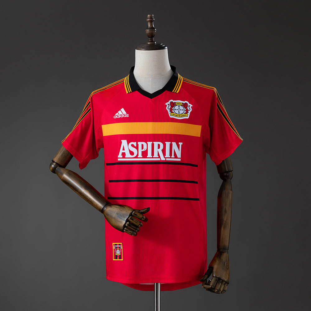 Bayer Leverkusen 98/00 Home Retro Jersey S-XXL
