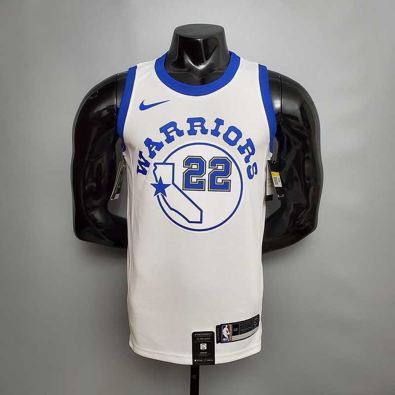 Retro version WIGGINS#22 Golden State Warriors white