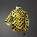 Arsenal Reversible Jacket Windbreaker - Yellow &amp; Grey S-XXL