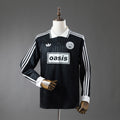 Oasis Tour Jacquard Striped Long-Sleeve Sweatshirt - Black S-4XL