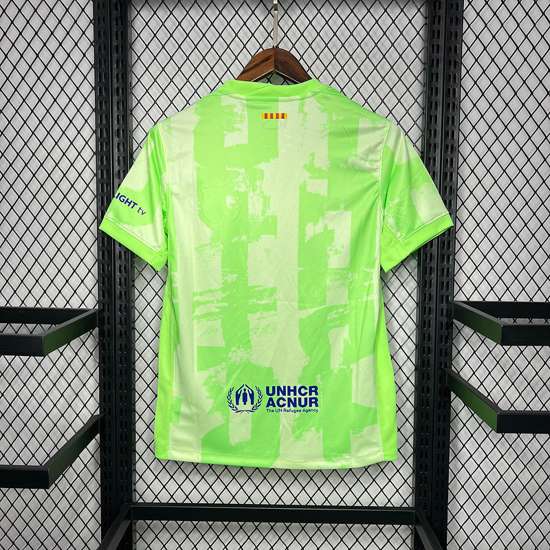 24-25 Barcelona third away soccer jersey