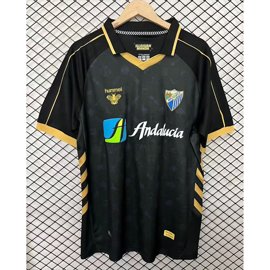 Malaga 2026/27 Black Retro Model soccer jersey S-4XL