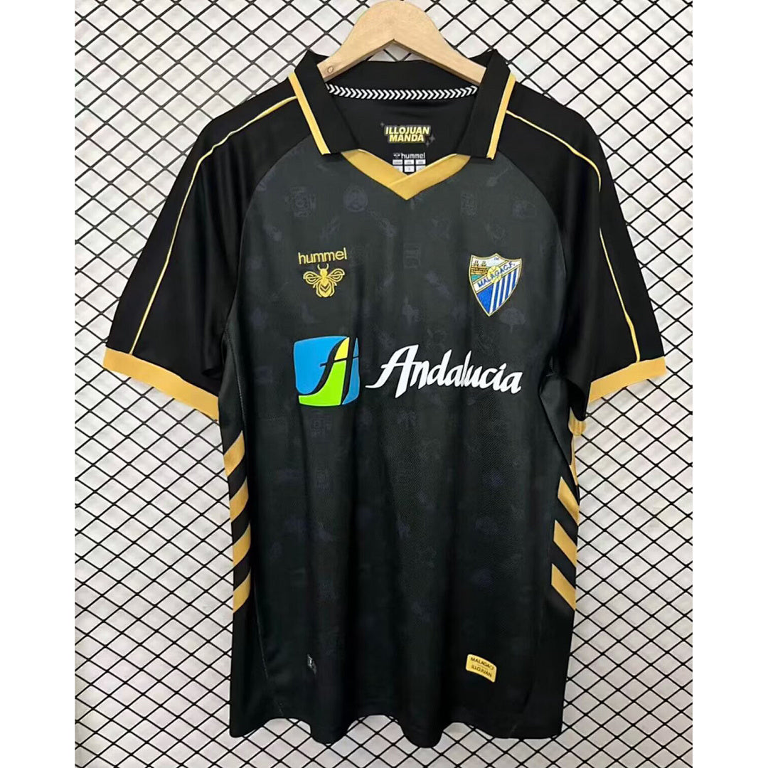 Malaga 2026/27 Black Retro Model soccer jersey S-4XL