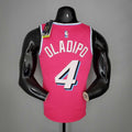 OLADIPO#4 Miami Heat V-neck pink
