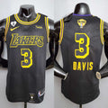 New DAVIS #3 Lakers black