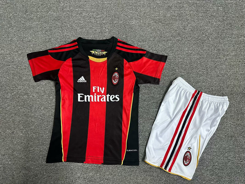 10-11 AC Milan home retro kid kit