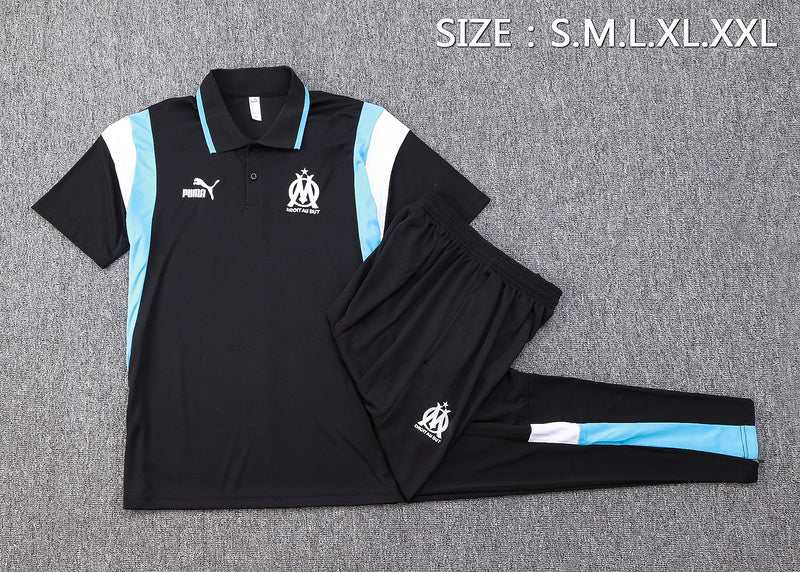 23-24 Marseille Black POLO suit