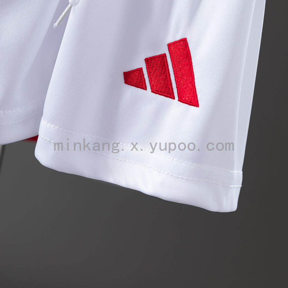 Flamengo 25/26 Home kids kit Jersey SIZE 16-28