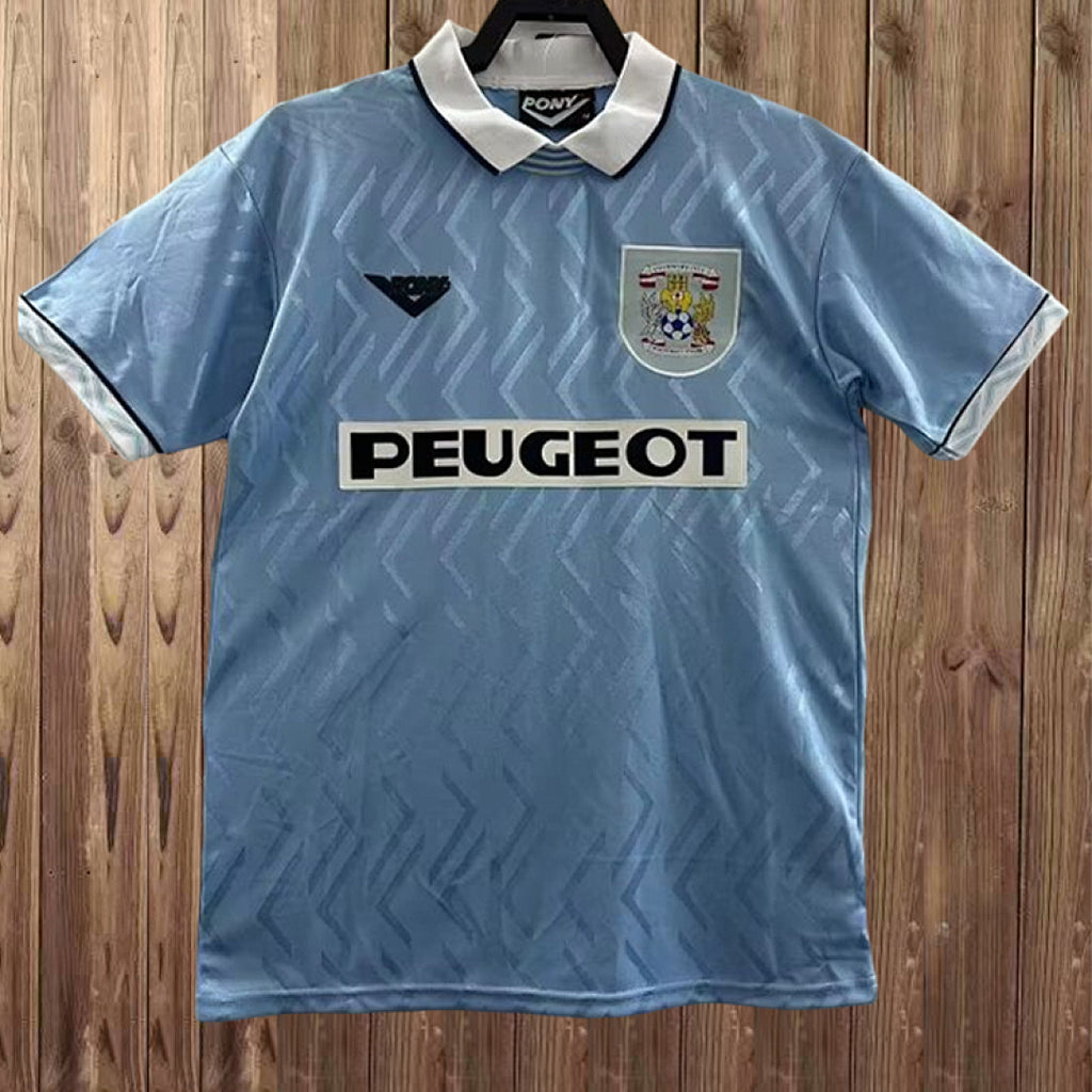Retro 1994-96 Coventry City home soccer jersey size S-2XL