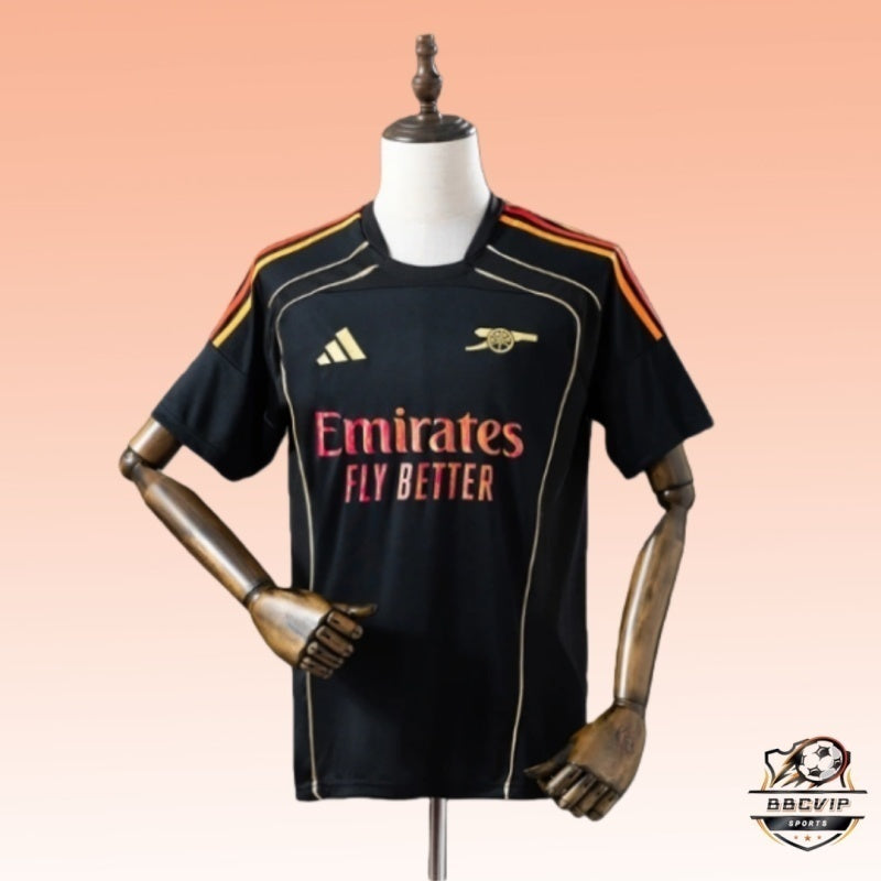 Arsenal 2025-26 Black Training jersey size S-2XL