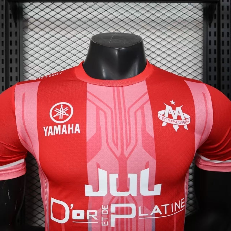 25-26 Olympique Marseille Player Edition Red Special Jersey